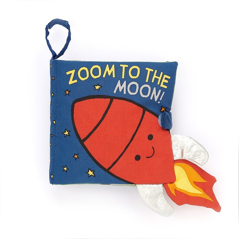 Jellycat Zoom To The Moon Book - Say It Baby 