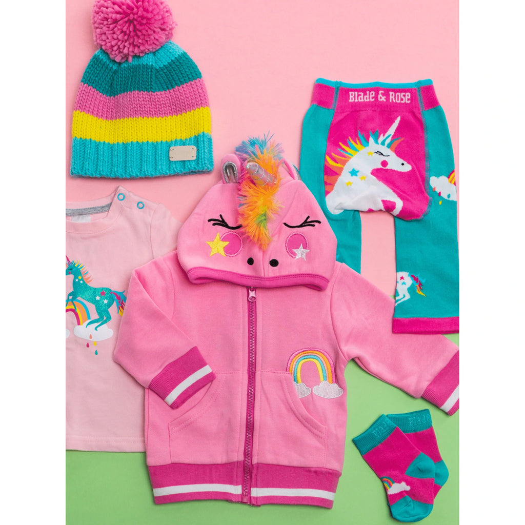 Blade & Rose Flying Unicorn Hoodie - Get ready to channel your inner unicorn with this bright, fun unicorn hoodie.