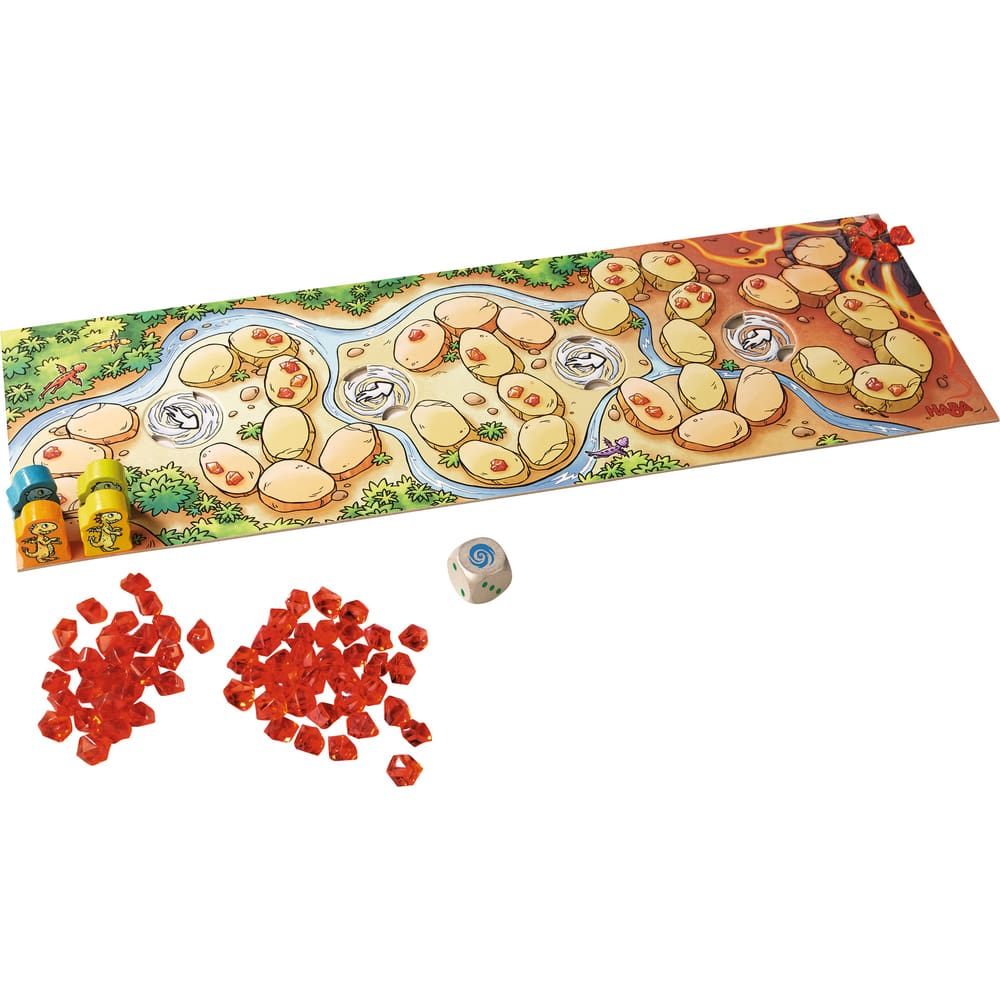 HABA Dragon Rapid Fire – The fire crystals - for age 3 and over