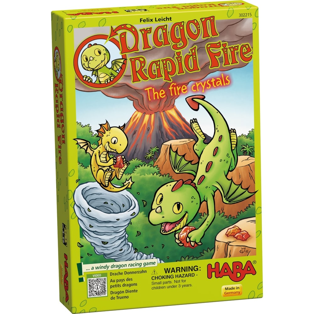HABA Dragon Rapid Fire – The fire crystals - for age 3 and over