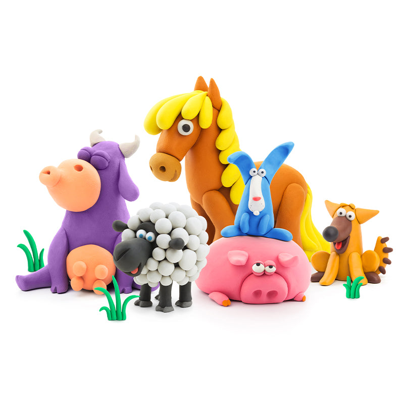 hEY CLAY Animals Modelling Set. Sold by Say It Baby Gifts.