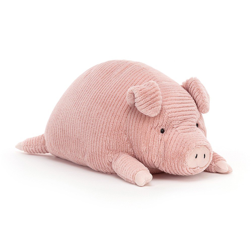 Jellycat Doopity Pig -  a lovely cordy soft toy by Jellycat. Say It Baby Gifts