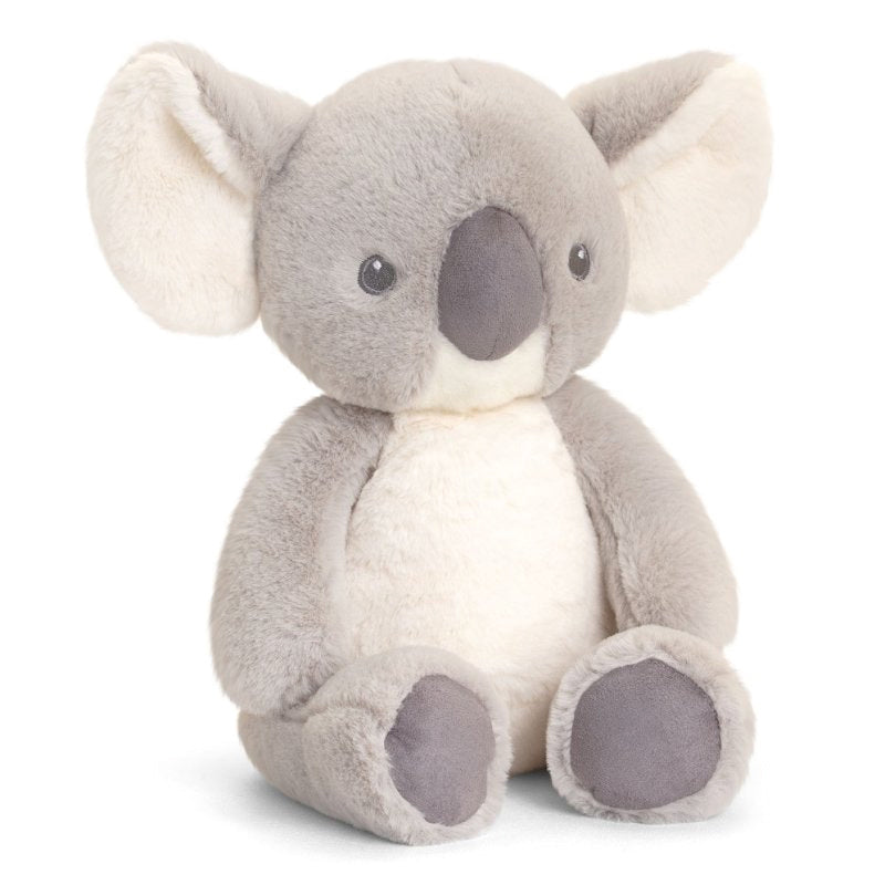 Unisex Baby Nappy Cake Bouquet - Grey. Keel Toys Keeleco Cosy Koala 25cm. Suitable from birth.
