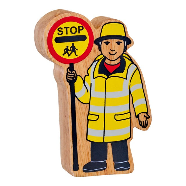 Lanka Kade Lollipop Person Wooden Toy Figure. Sold by Say It Baby Gifts