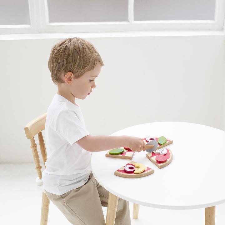 Le Toy Van Wooden Toy Pizza - Little ones will love playing chef & decorating their very own pizza!