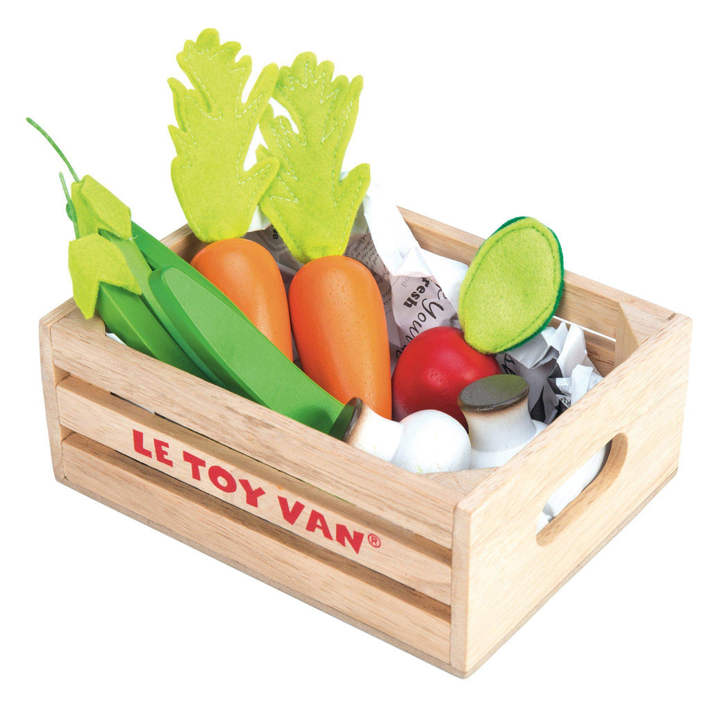 Le Toy Van Vegetables '5 a Day' Crate - Say It Baby 