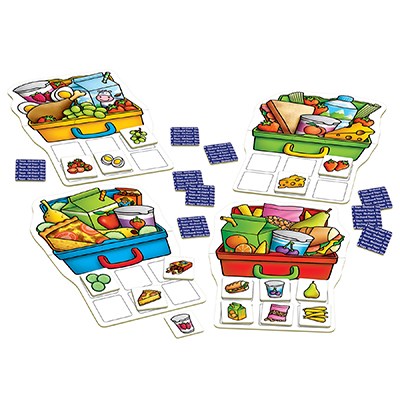 Orchard Toys Lunch Box Game- a fun food lotto game!Encourage healthy eating and improve memory skills with this delicious lotto game.