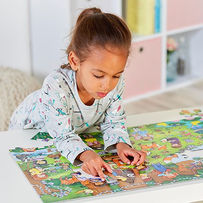 Orchard Toys Woodland Party Jigsaw Puzzle - Suitable for age 4-7 years old.