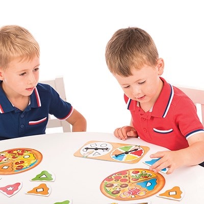 Pizza Pizza by Orchards Toys - An exciting colour and shape matching game for all the family.