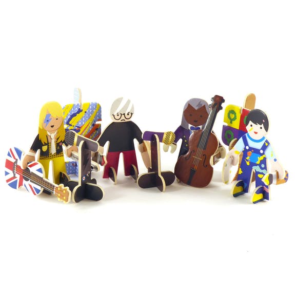 Talent Show Eco-Friendly Build and Play Set. Plastic Free Play. Say It Baby Gifts