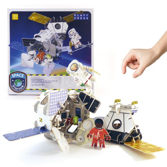 Space Station Build and Play Set by Playpress great for age 5 plus