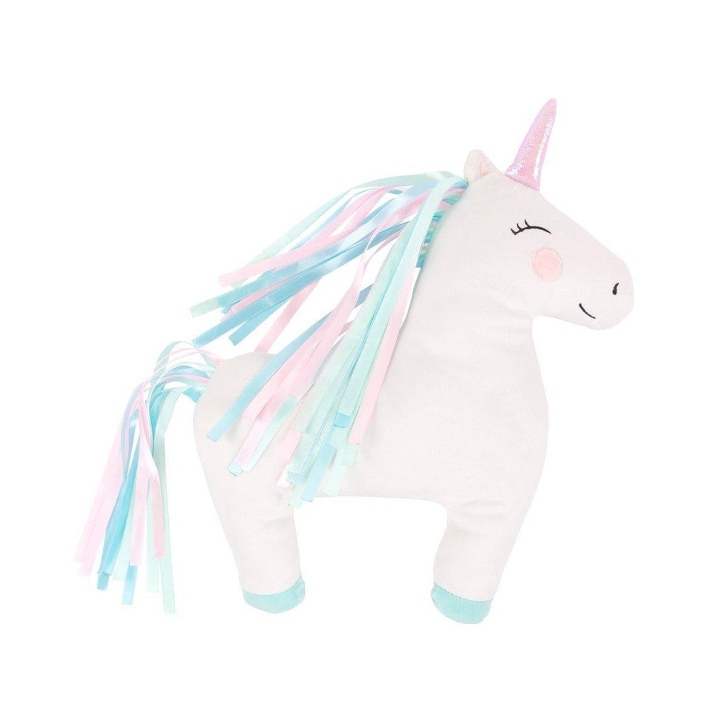 Sass & Belle Rainbow Unicorn Decorative Cushion - Say It Baby 