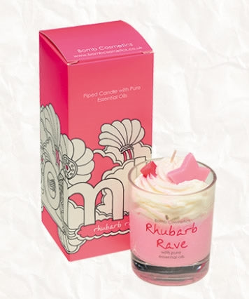 Rhubarb Rave Essential Oils Candle - Say It Baby 