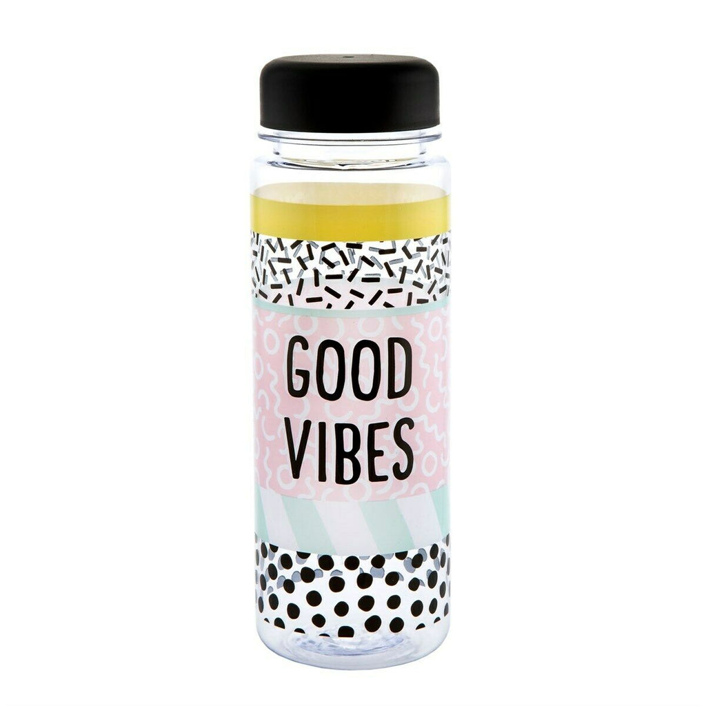 Sass & Belle Good Vibes Water Bottle - Say It Baby 