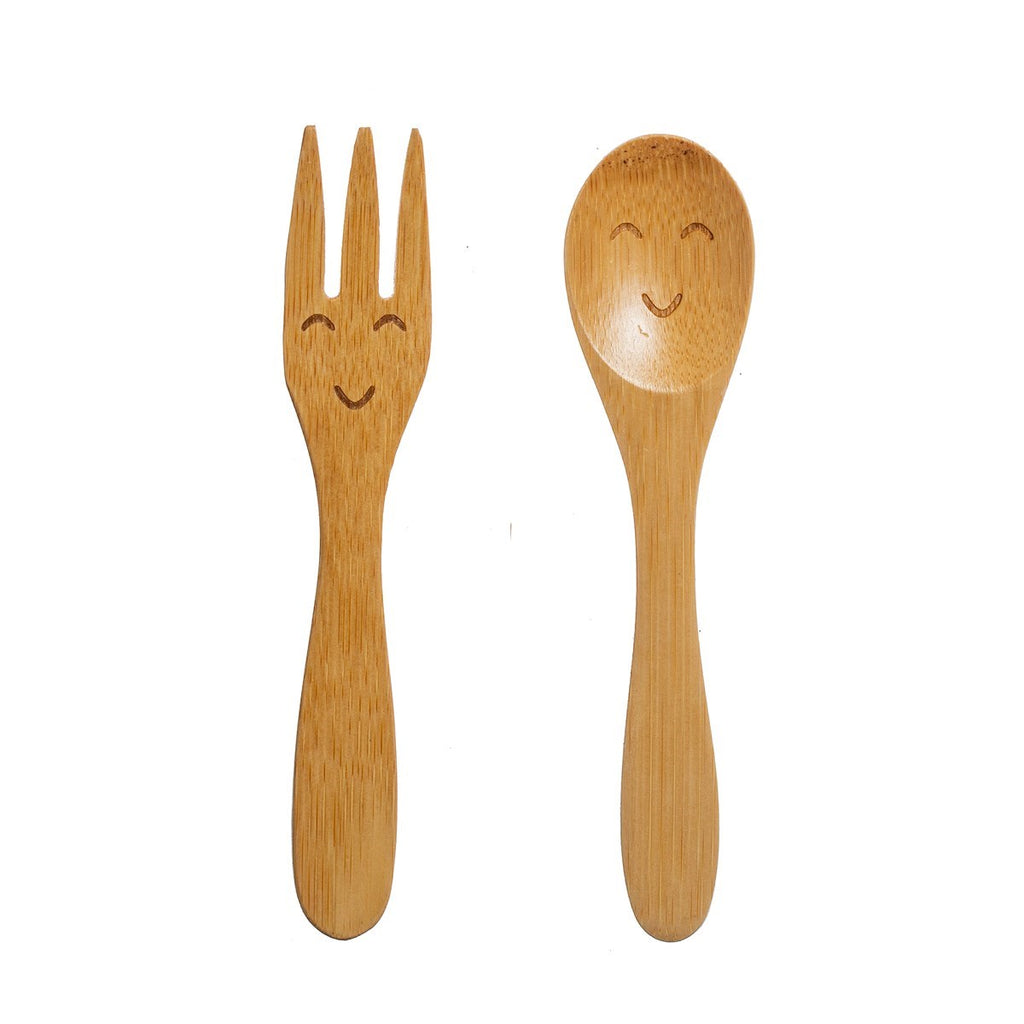 Sass & Belle Kids Bamboo Cutlery - Set of 2