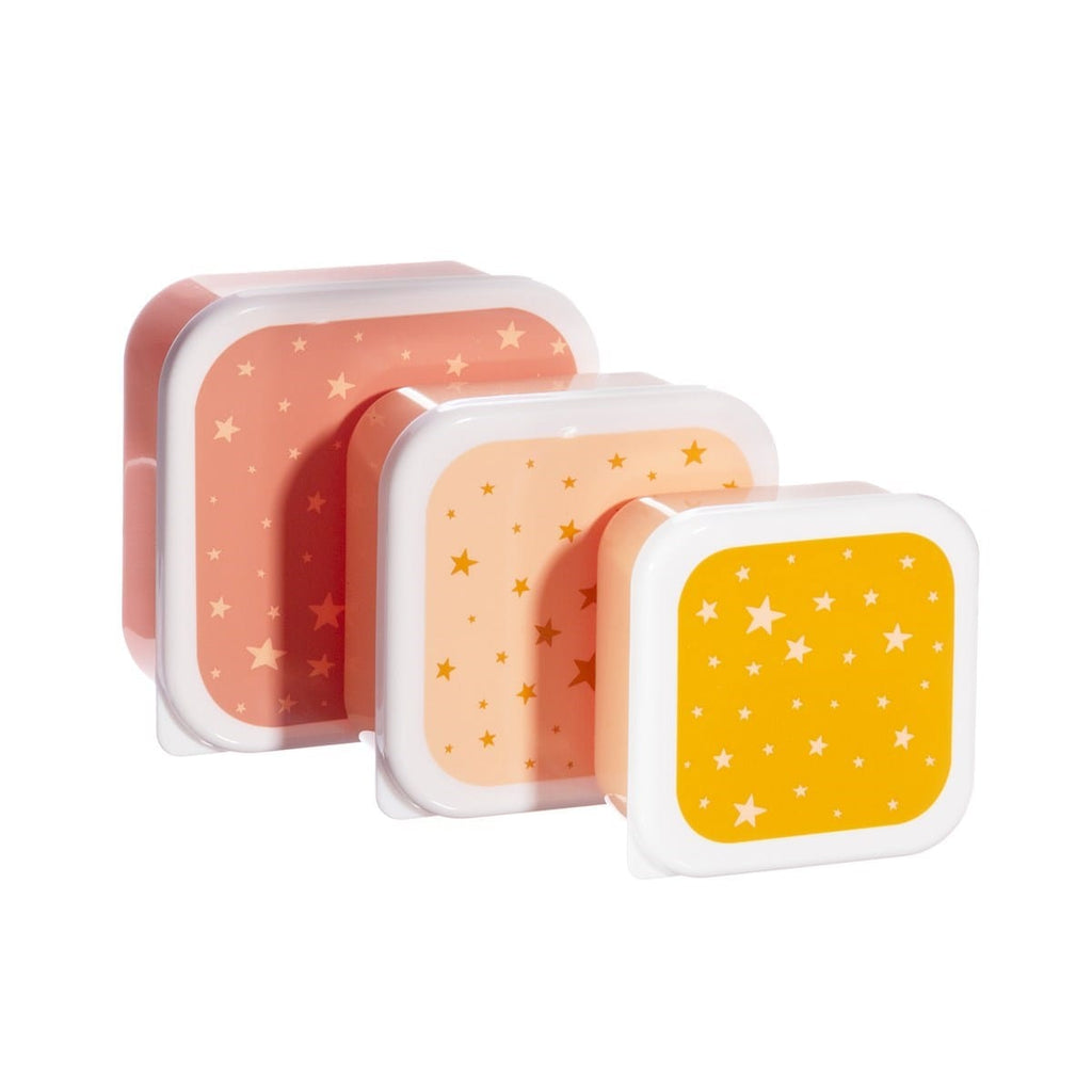Sass & Belle Little Stars Lunch Boxes - Set Of 3 - Say It Baby 