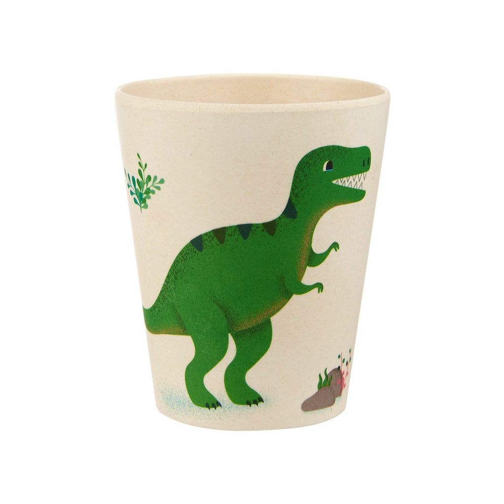 Sass & Belle Roarsome Dinosaurs Bamboo Tableware Set - cup