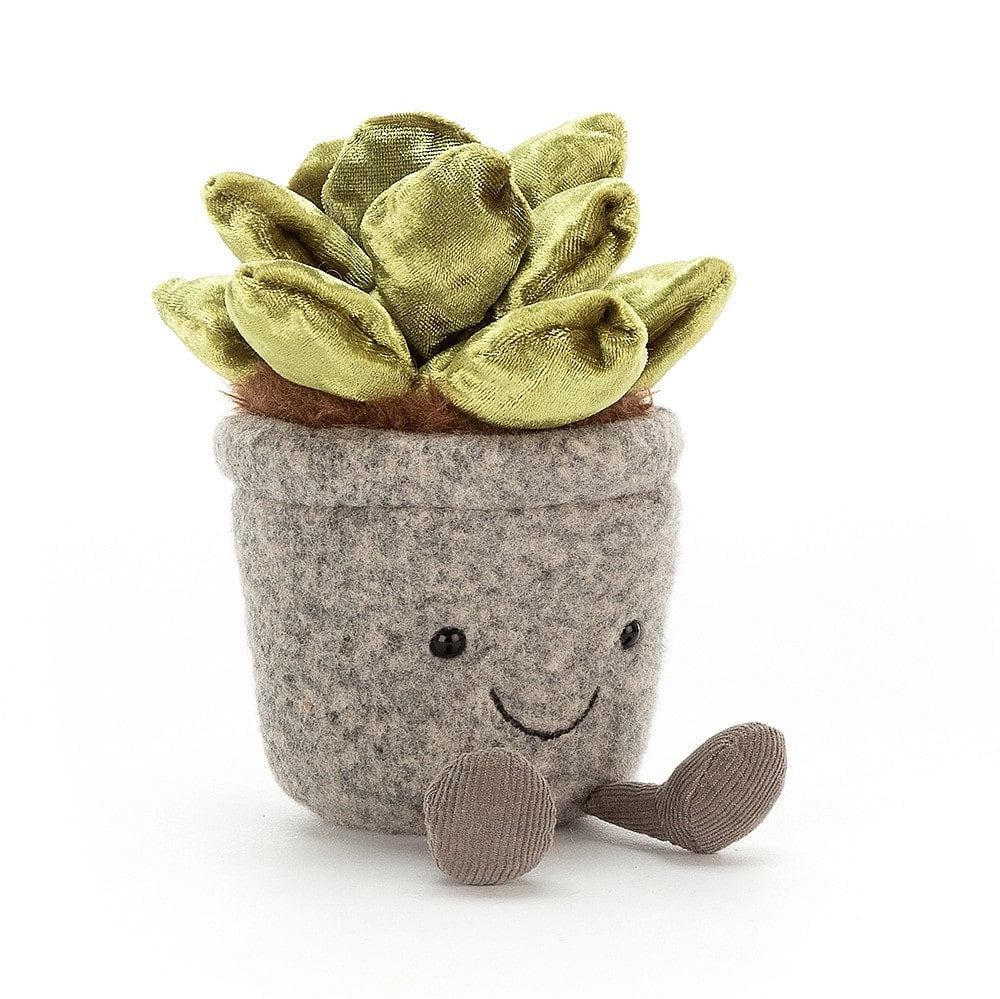 Jellycat Silly Succulent Jade - Say It Baby 