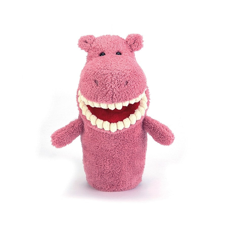 Jellycat Toothy Hippo Puppet - Say It Baby 