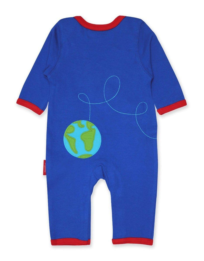 Toby Tiger Organic Rocket Sleepsuit - Say It Baby 