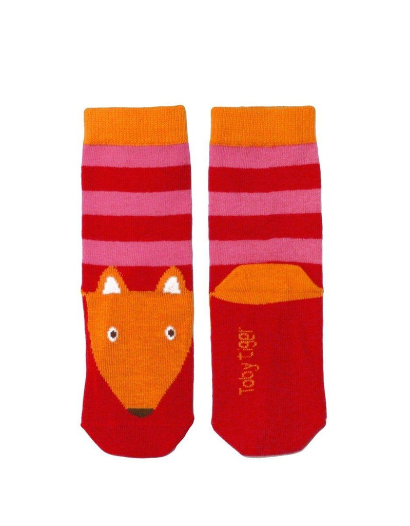 Toby Tiger Pink Fox Socks - Say It Baby 