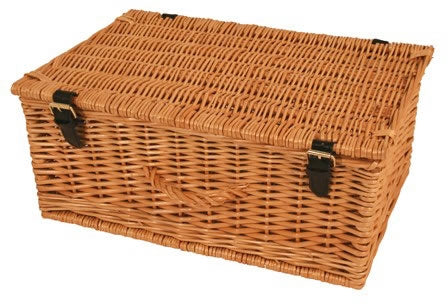 Willow Hamper With Lid - Say It Baby 