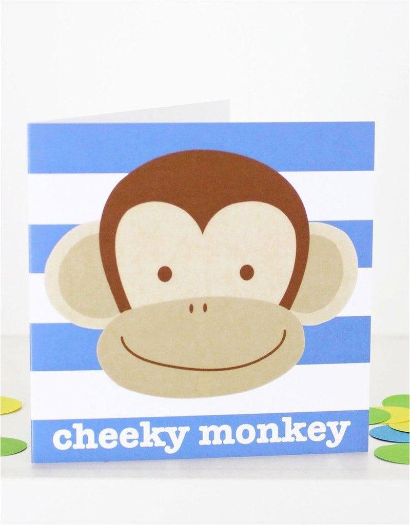 Cheeky Monkey Card - Say It Baby 