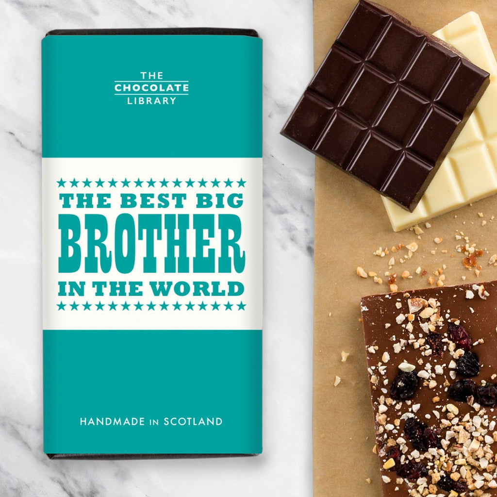 Best Big Brother Chocolate Bar - Say It Baby Gifts.