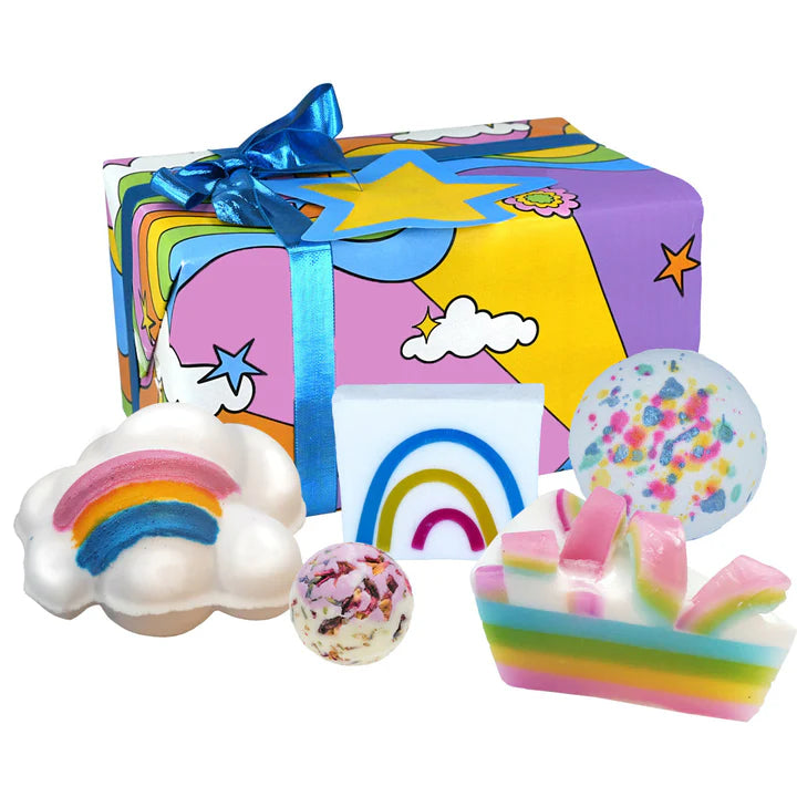 Relax and chill with this gorgeous Bomb Cosmetics Dreamland Gift Set. A gorgeous pamper gift set. Sold by Say It Baby Gifts