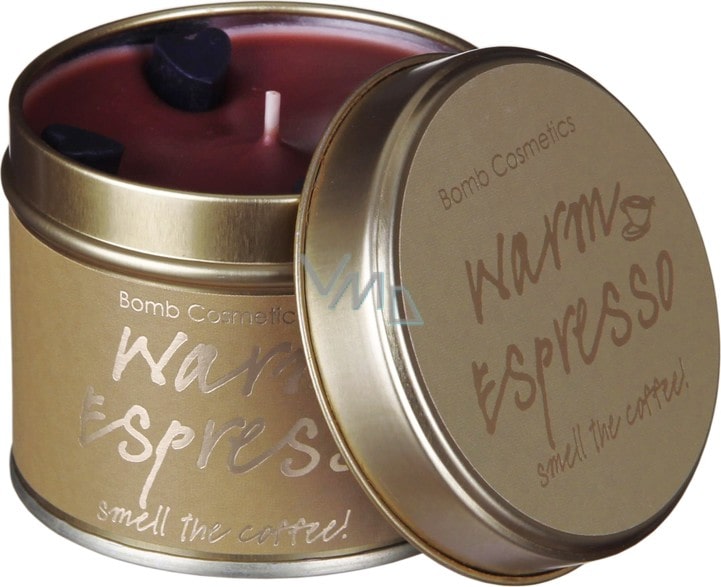 Bomb Cosmetics Warm Espresso Tin Candle