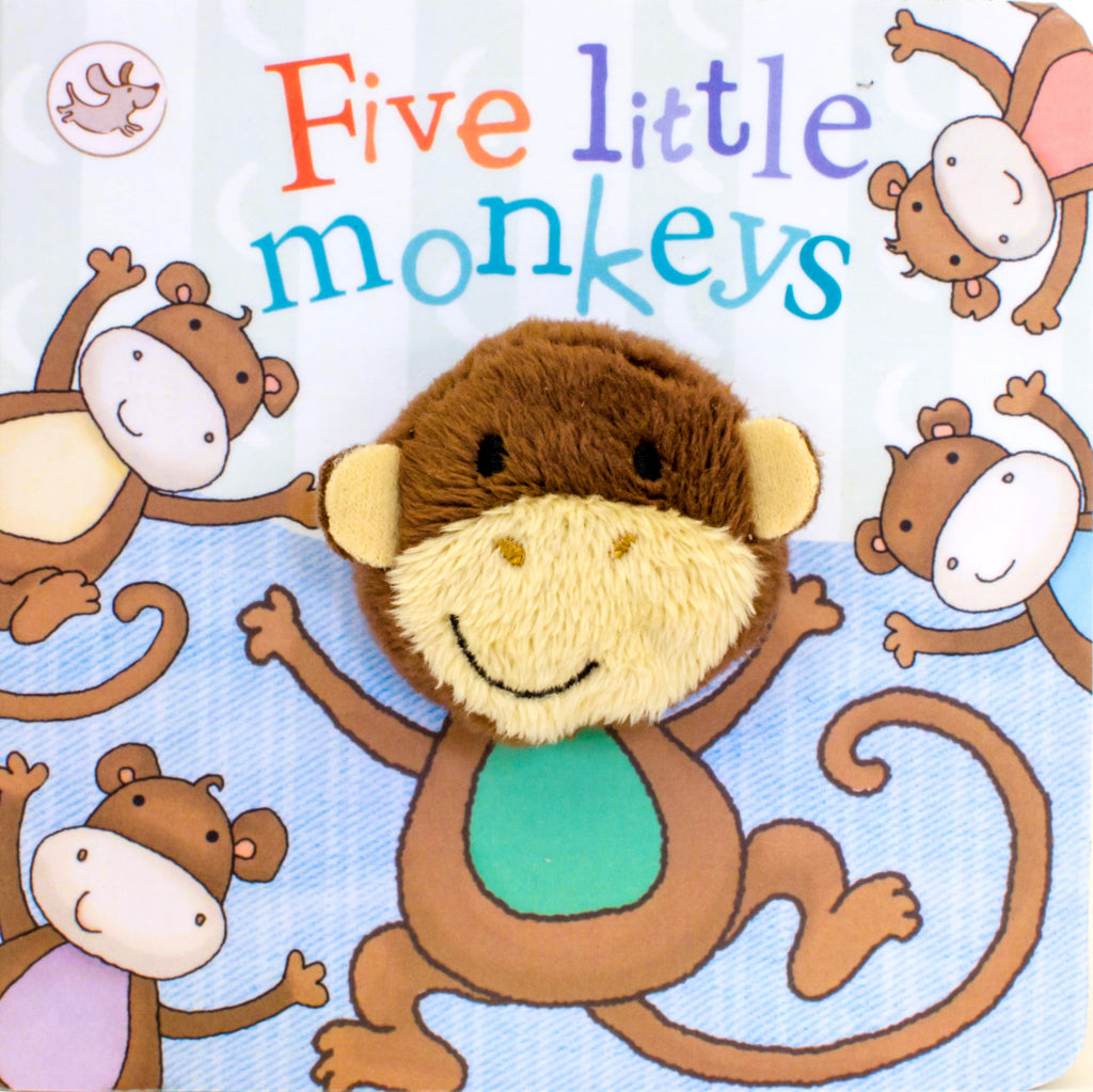 Five Little Monkeys Finger Puppet Board Book