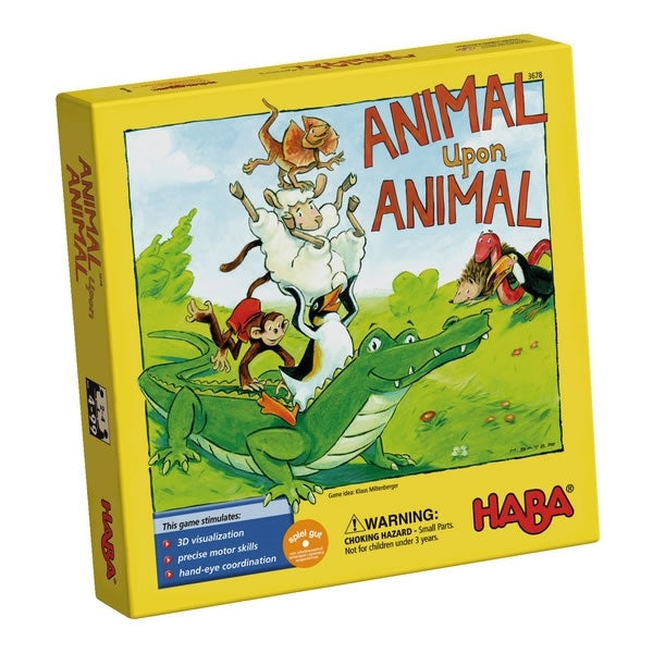 Haba Animal Upon Animal Game - Say It Baby 