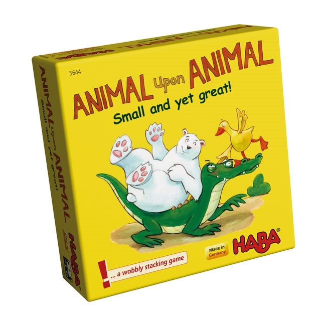Haba Animal Upon Animal Small Yet Great Game - Say It Baby 