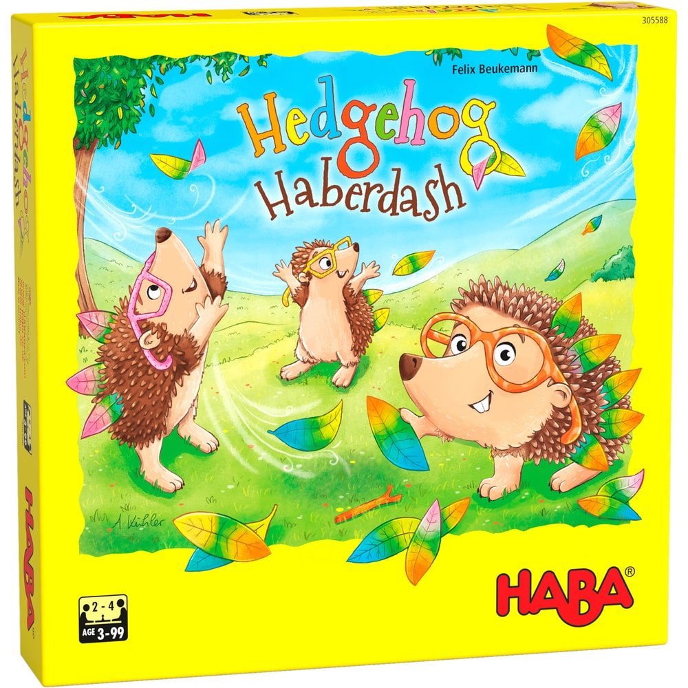 HABA Hedgehog Haberdash game for kids age 3 +