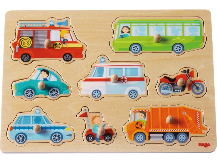 Haba World of Vehicles Jigsaw Puzzle - Say It Baby 