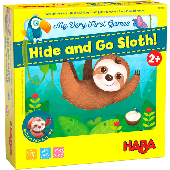 HABA My Very First Games – Hide and Go Sloth! a brilliantly simple yet fun game for age 2 and up! Sold by Say It Gifts