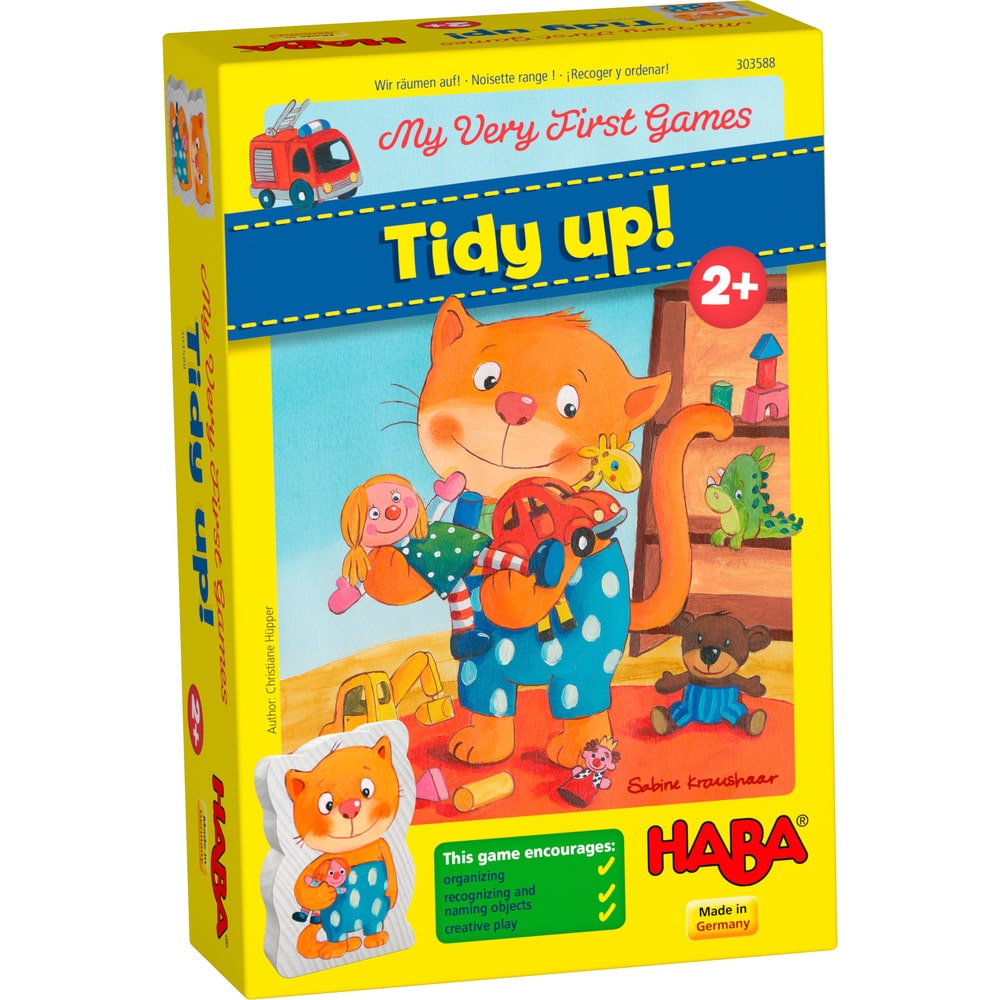 HABA My Very First Games - Tidy Up! Say It Baby Gifts