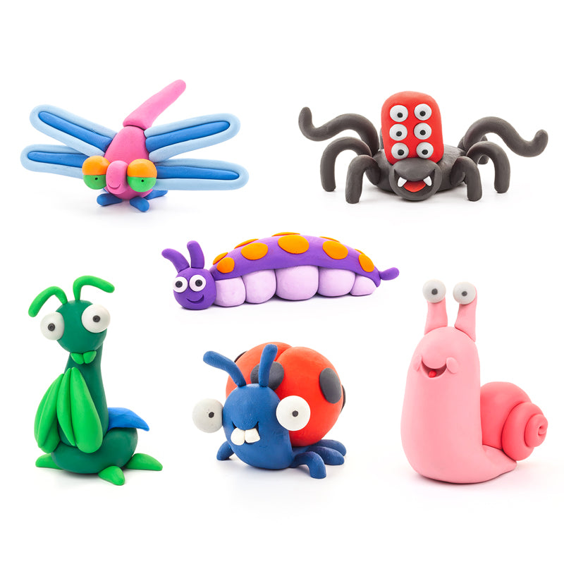 HEY CLAY Bugs Modelling Set - sold by Say It Baby Gifts. with free app. Discover the joy of unlimited creativity with this fantastic Bugs modelling playset by HEY CLAY.