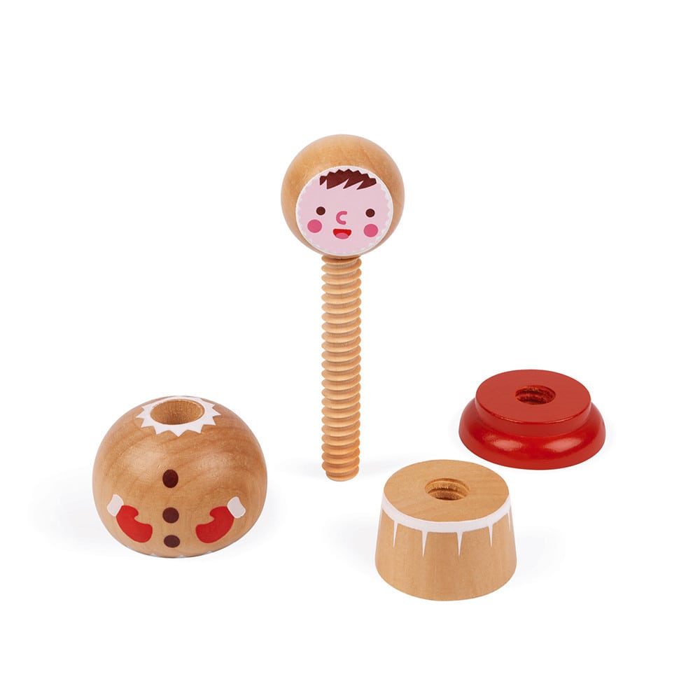 Janod I Am Learning To Use A Screw - Artic Set - This fab Artic wooden playset by Janod is great toy that will help foster dexterity. Janod. Say It Baby Gifts. Suitable for age18 months and over