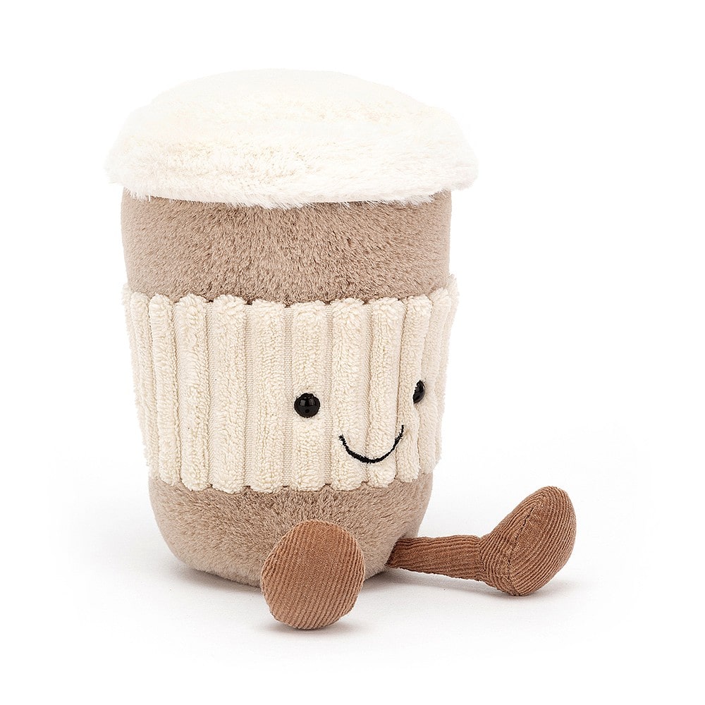  Start the morning with a smile with this Jellycat Amuseable Coffee-To-Go. 