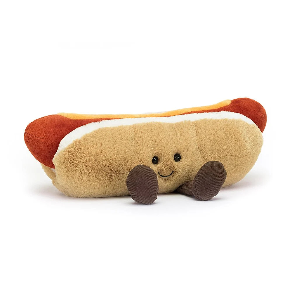 Jellycat Amuseable Hot Dog. A6HD. Sold by Say It Baby Gifts