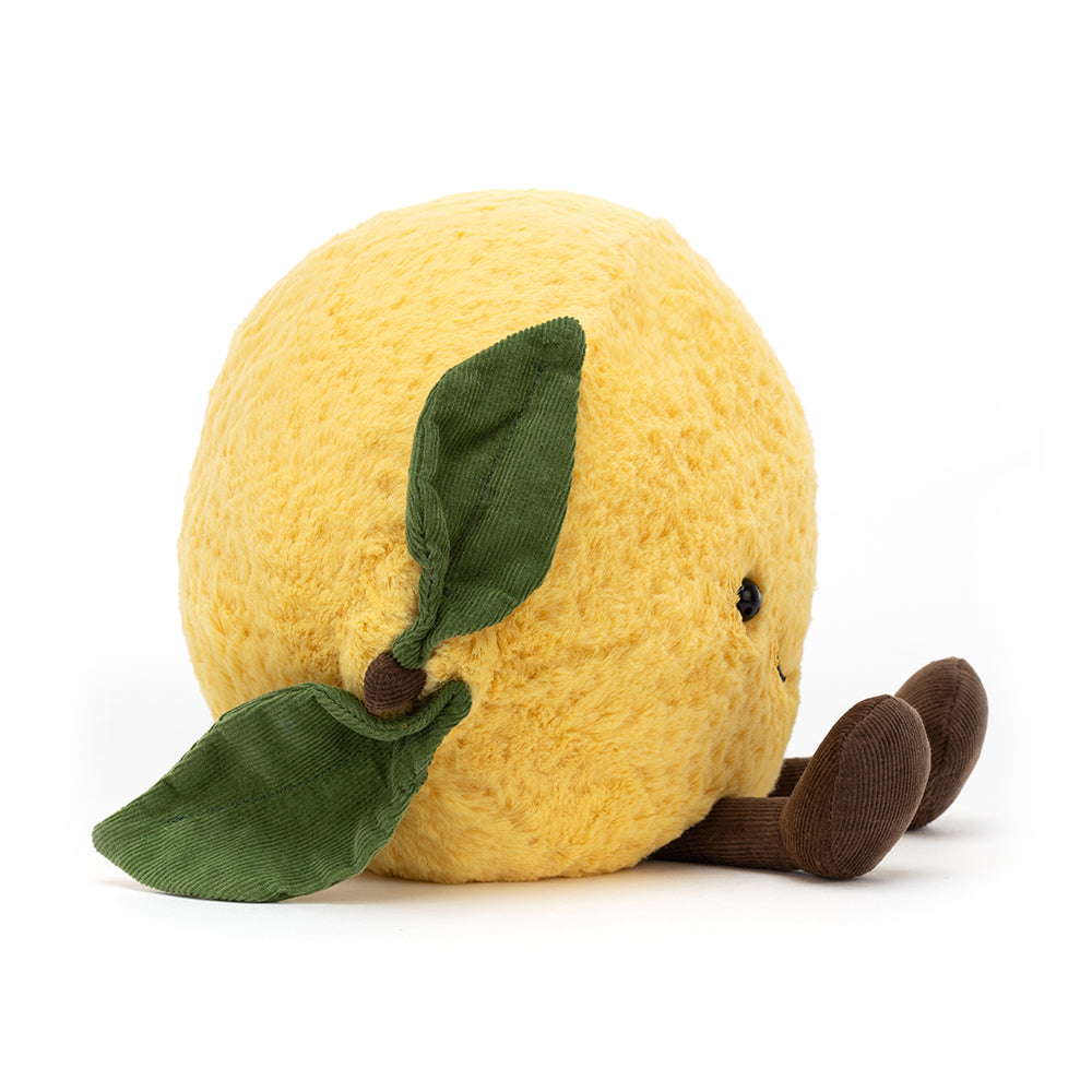Full of zesty goodness is the fabulous Amuseable Lemon by Jellycat. Size Small. A6L. Sold by Say It Baby Gifts
