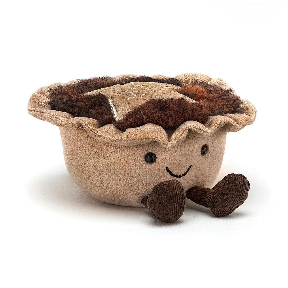 Jellycat Amuseable Mince Pie - a perfect little pastry pal. Sold by Say It Baby Gifts