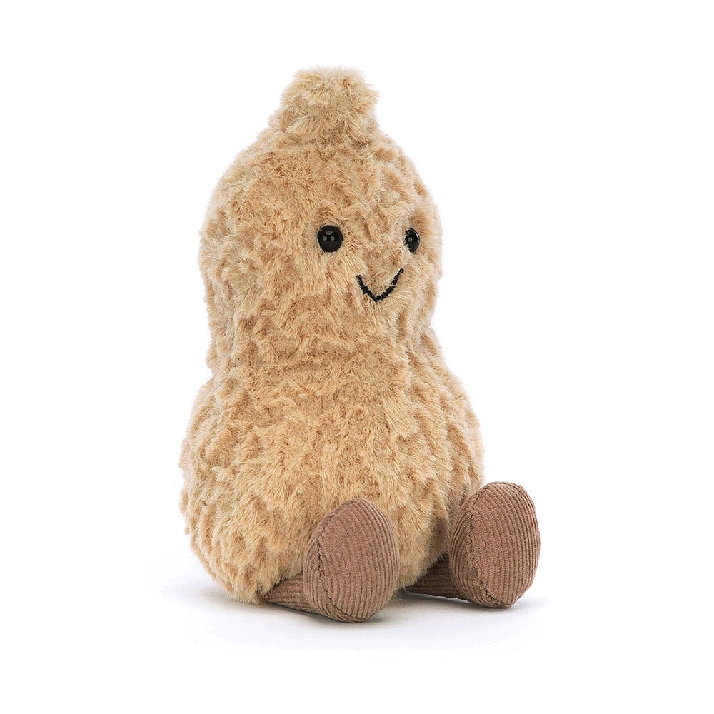 Jellycat Amuseable Peanut - a nutty little chap full of fun! A6PE. Sold by Say It Baby Gifts
