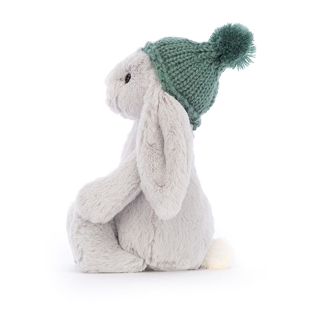Jellycat Bashful Toasty Bunny Silver - Small. BAST6S. Sold by Say It Baby Gifts