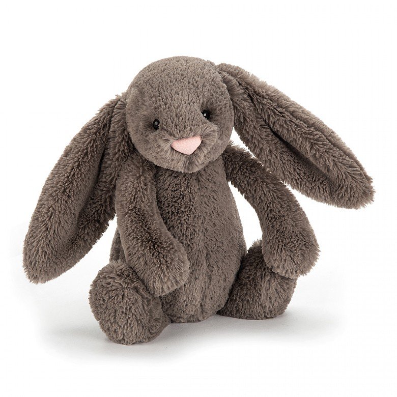 Jellycat Bashful Truffle Bunny - Medium. BAS3BTR.  Say It Baby Gifts