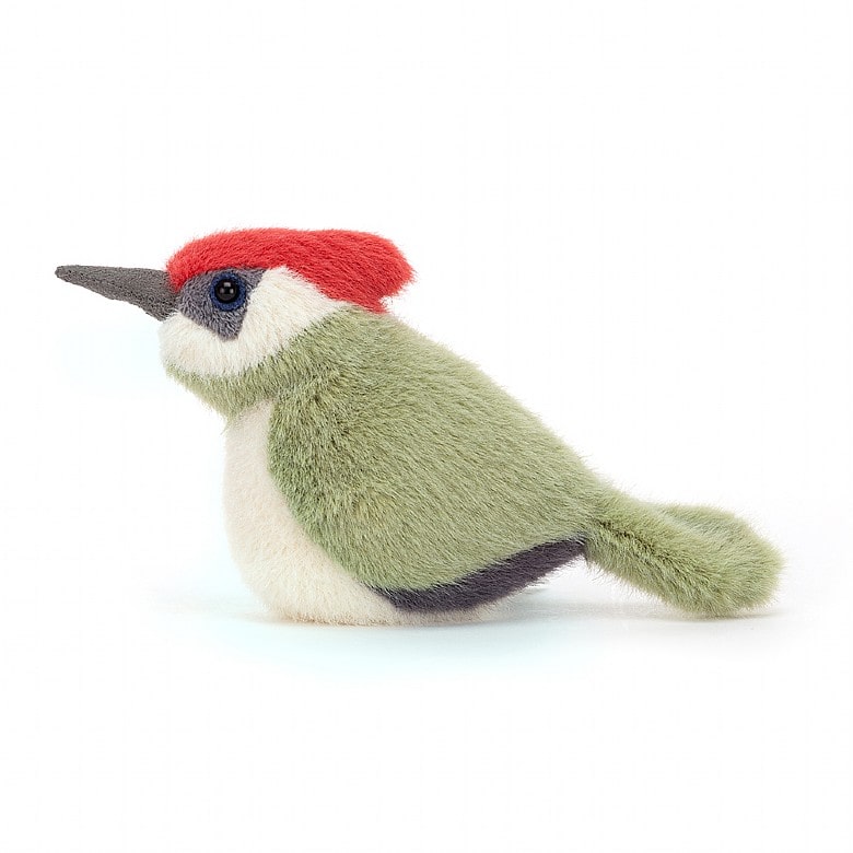 Jellycat Birdling Woodpecker - a beautiful little bird with a big personality!