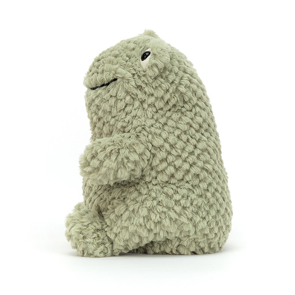 Jellycat Flumpie Frog - a happy and squishy-soft frog who is always hoppy to see you! Sold by Say It Baby Gifts