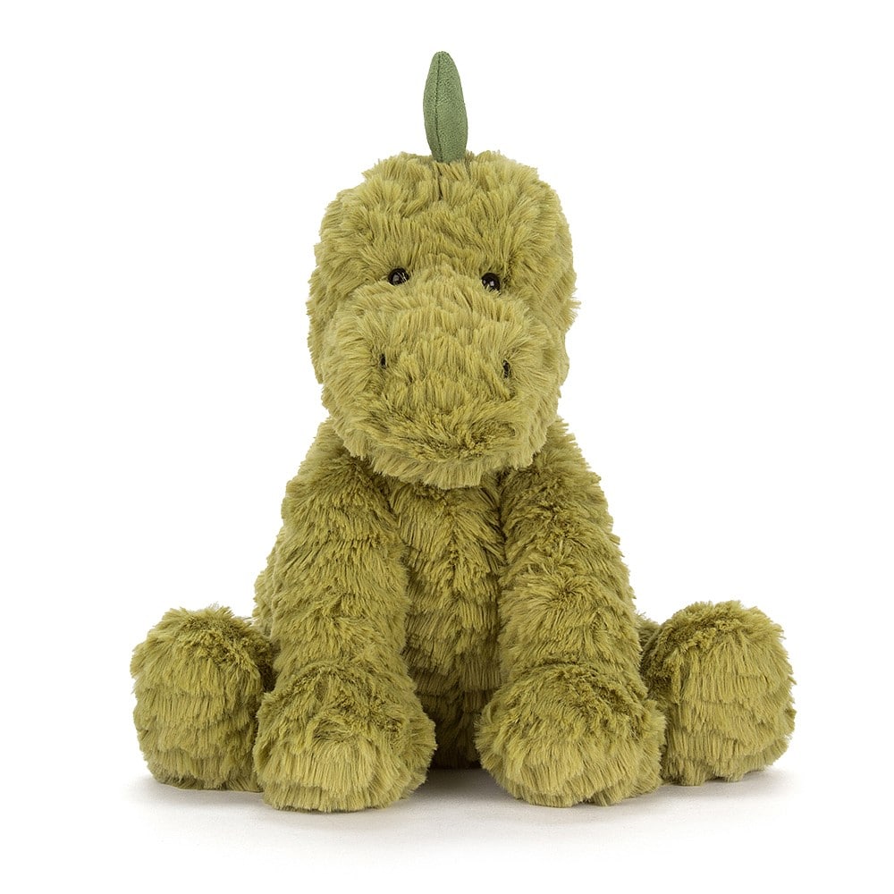 Fuddlewuddle Dino by Jellycat is an adorable chap who is always ready for cuddles!
