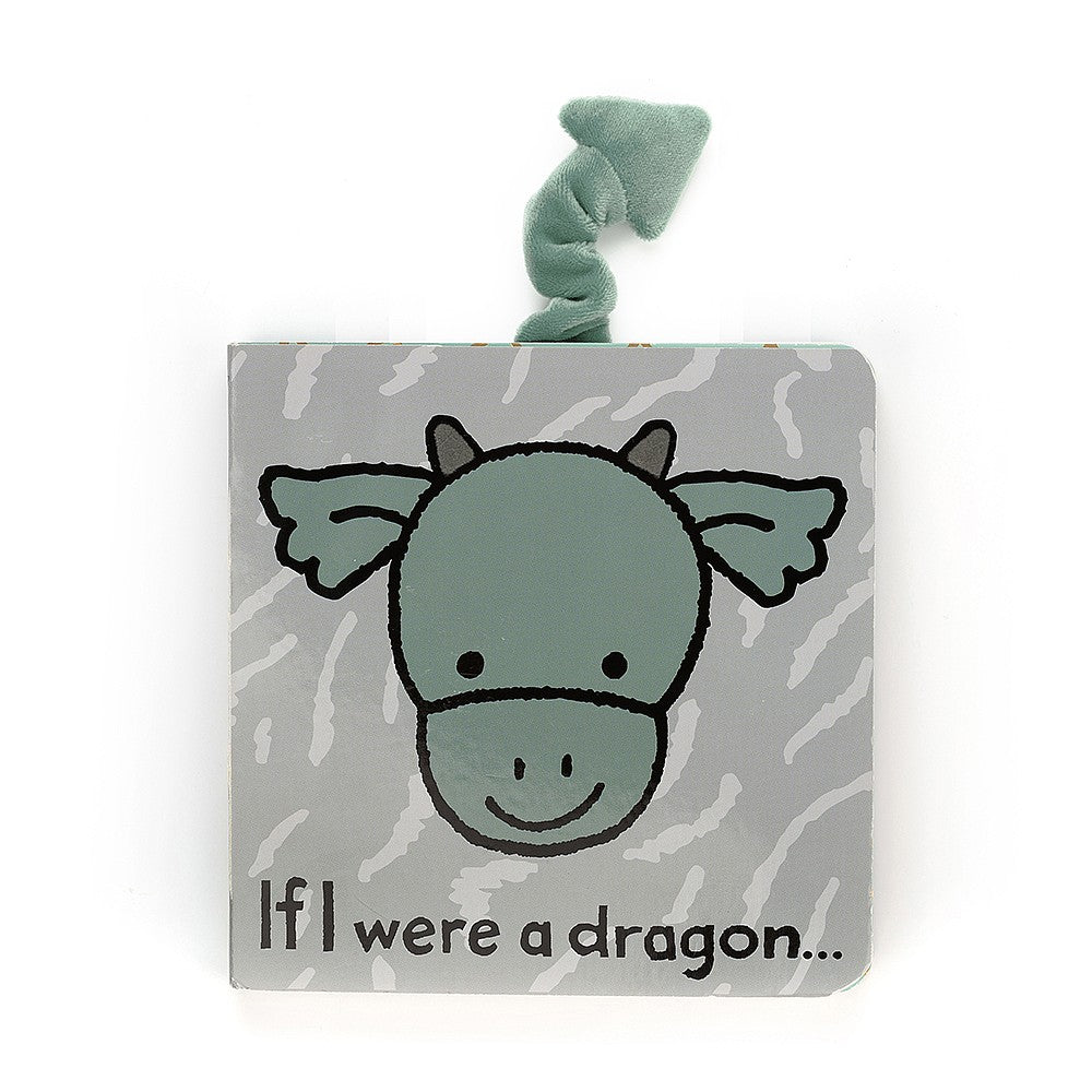 Jellycat If I Were A Dragon Board Book - Say It Baby 